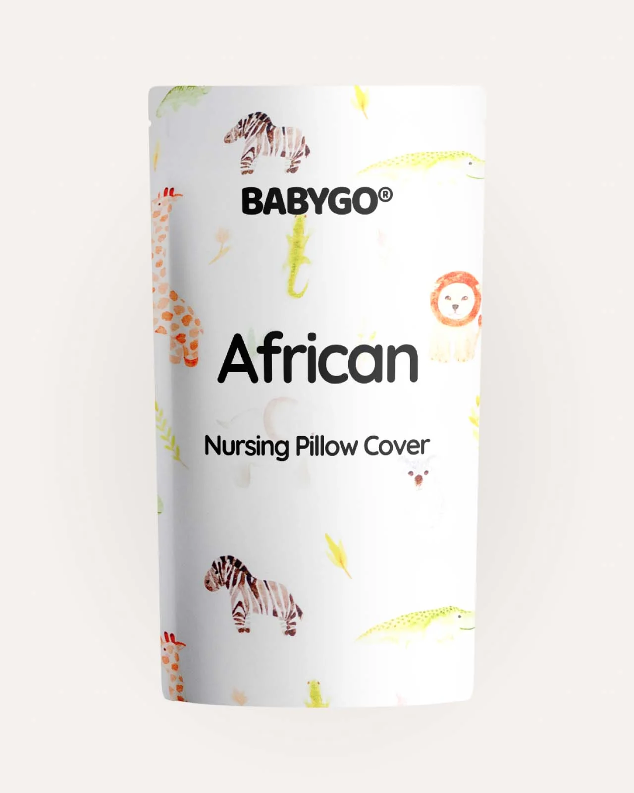 BABYGO® African Nursing Pillow Cover