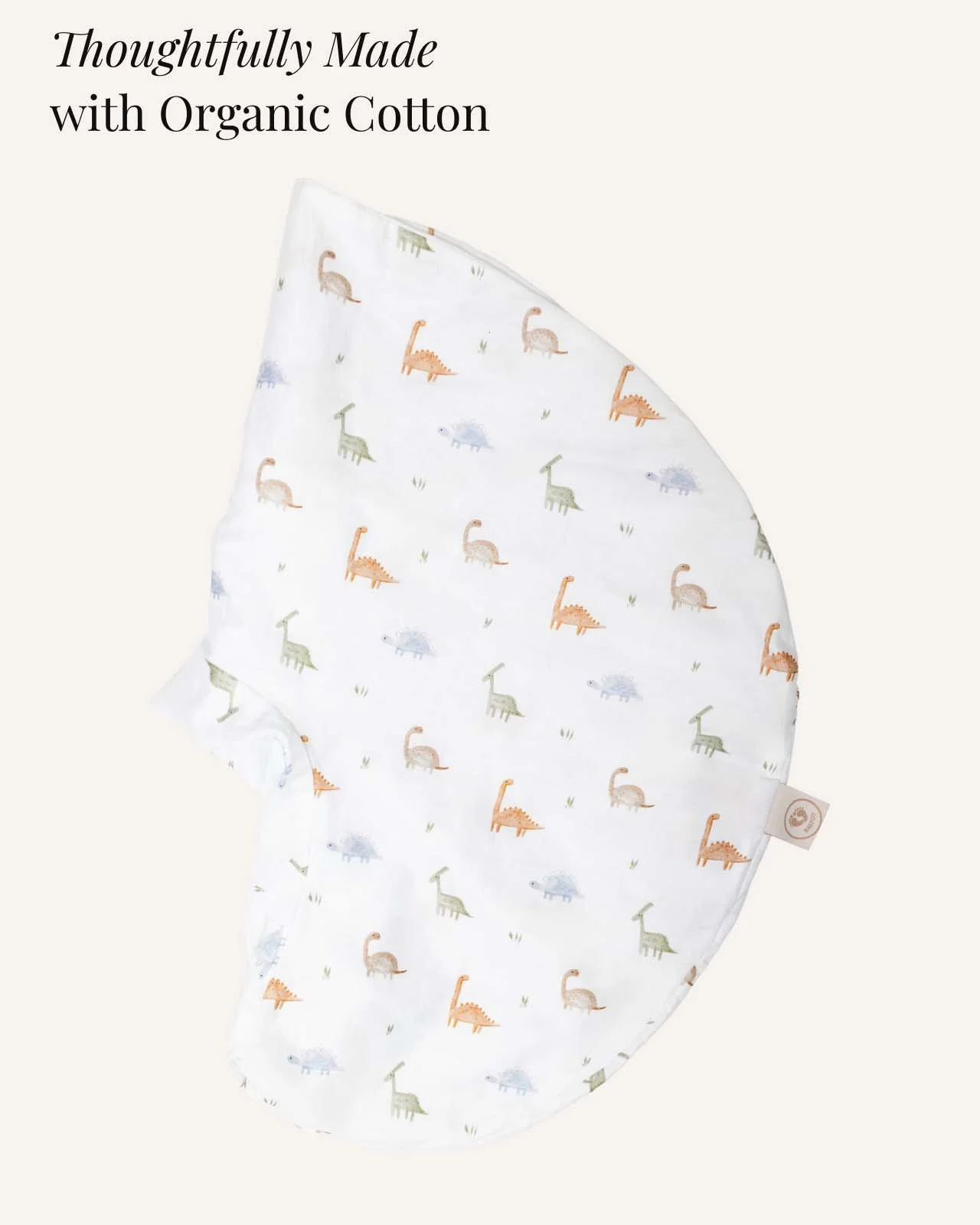 BABYGO® Dinosaur Nursing Pillow Cover - Image 3