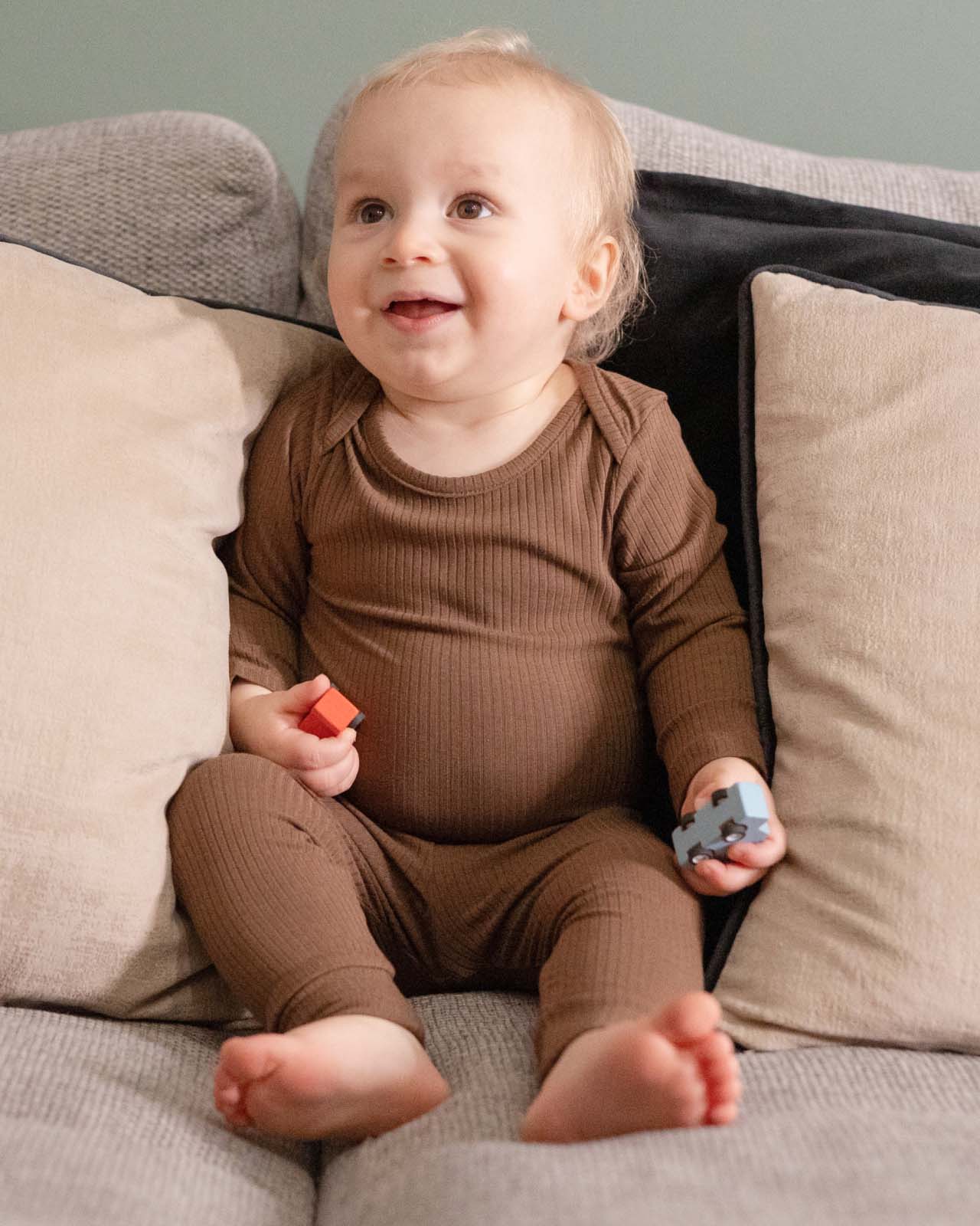 BABYGO® Long Sleeve Baby Bodysuit | 2 Pack - Image 5