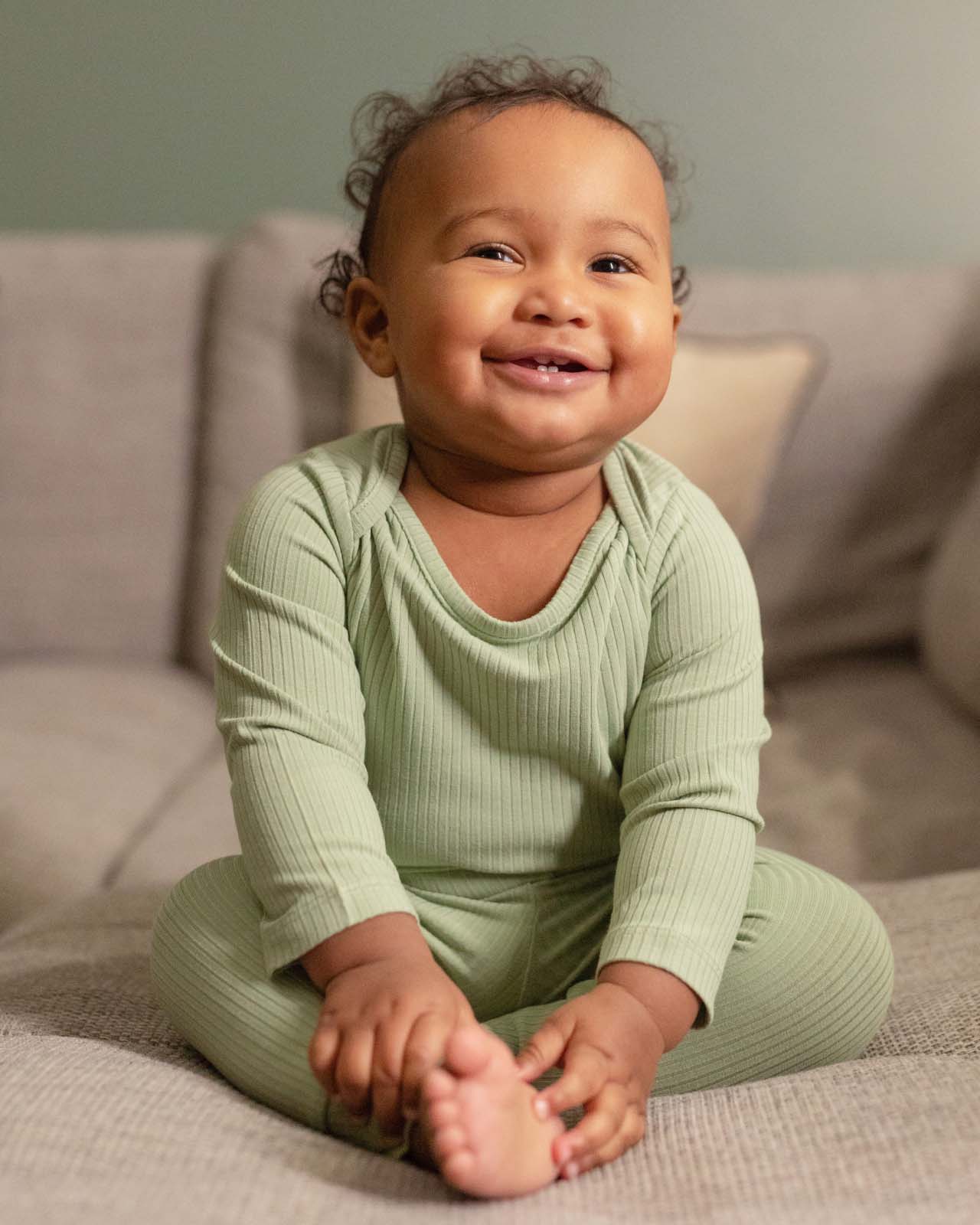 BABYGO® Long Sleeve Baby Bodysuit | 3 Pack - Image 6