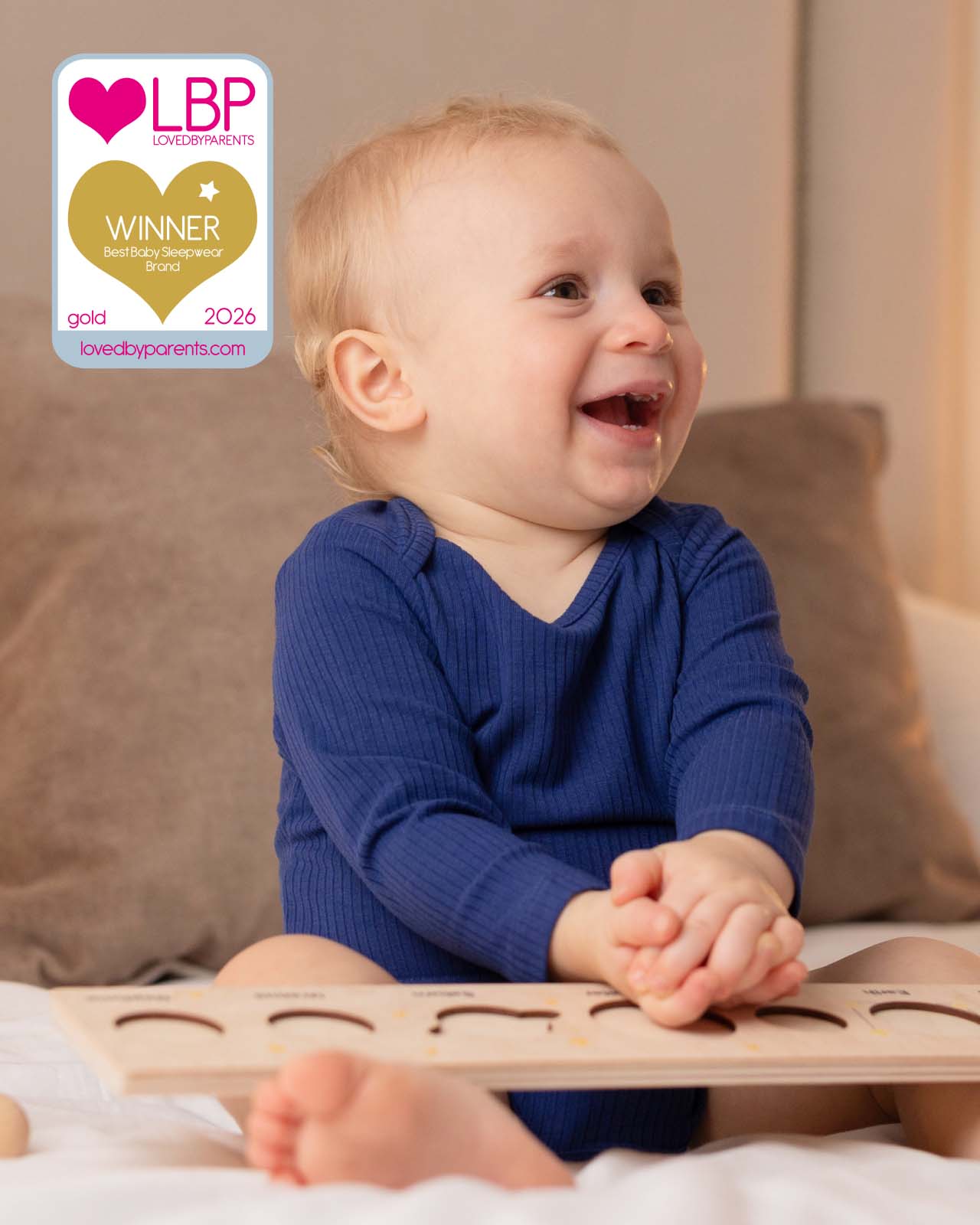 BABYGO® Long Sleeve Baby Bodysuit | 3 Pack - Image 3
