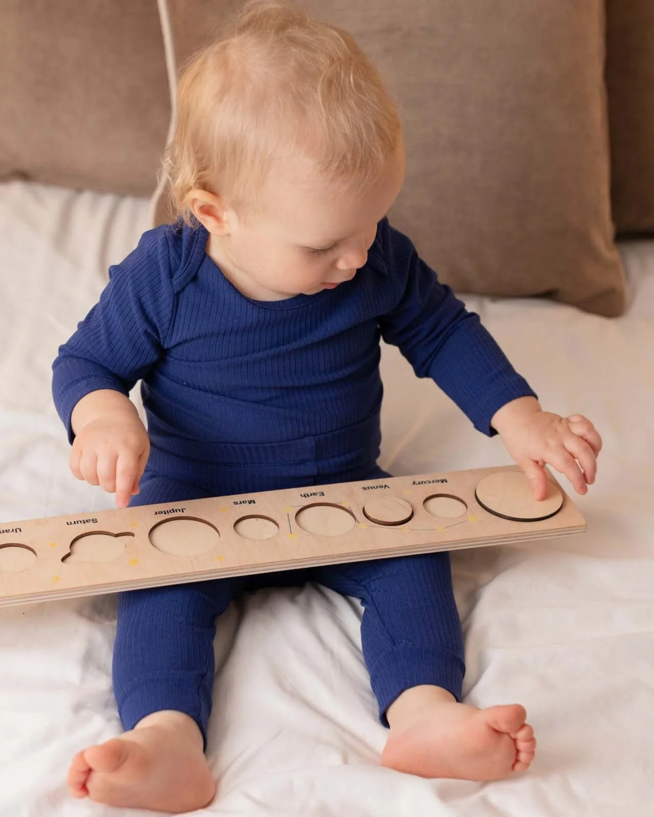 BABYGO® Navy Long Ribbed Bodysuit & Leggings