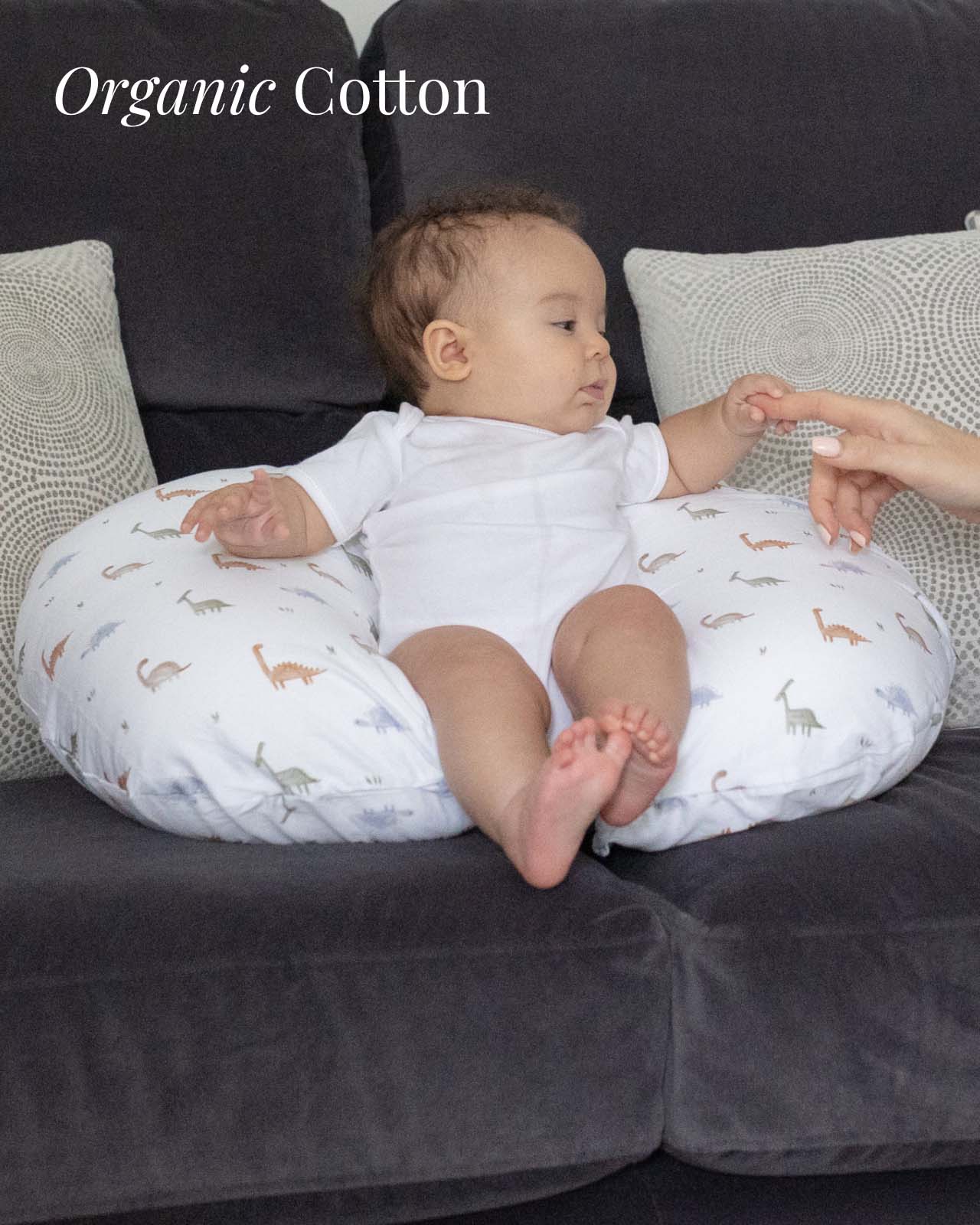 BABYGO® Dinosaur Nursing Pillow - Image 4
