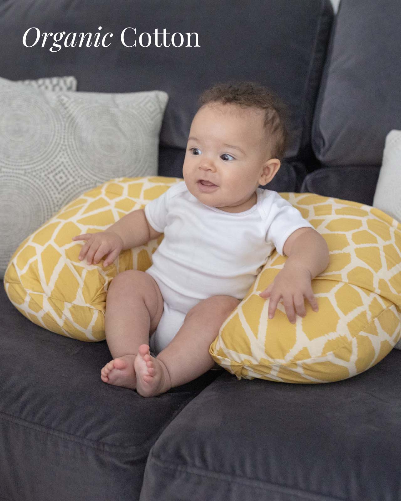 BABYGO® Giraffe Nursing Pillow - Image 4