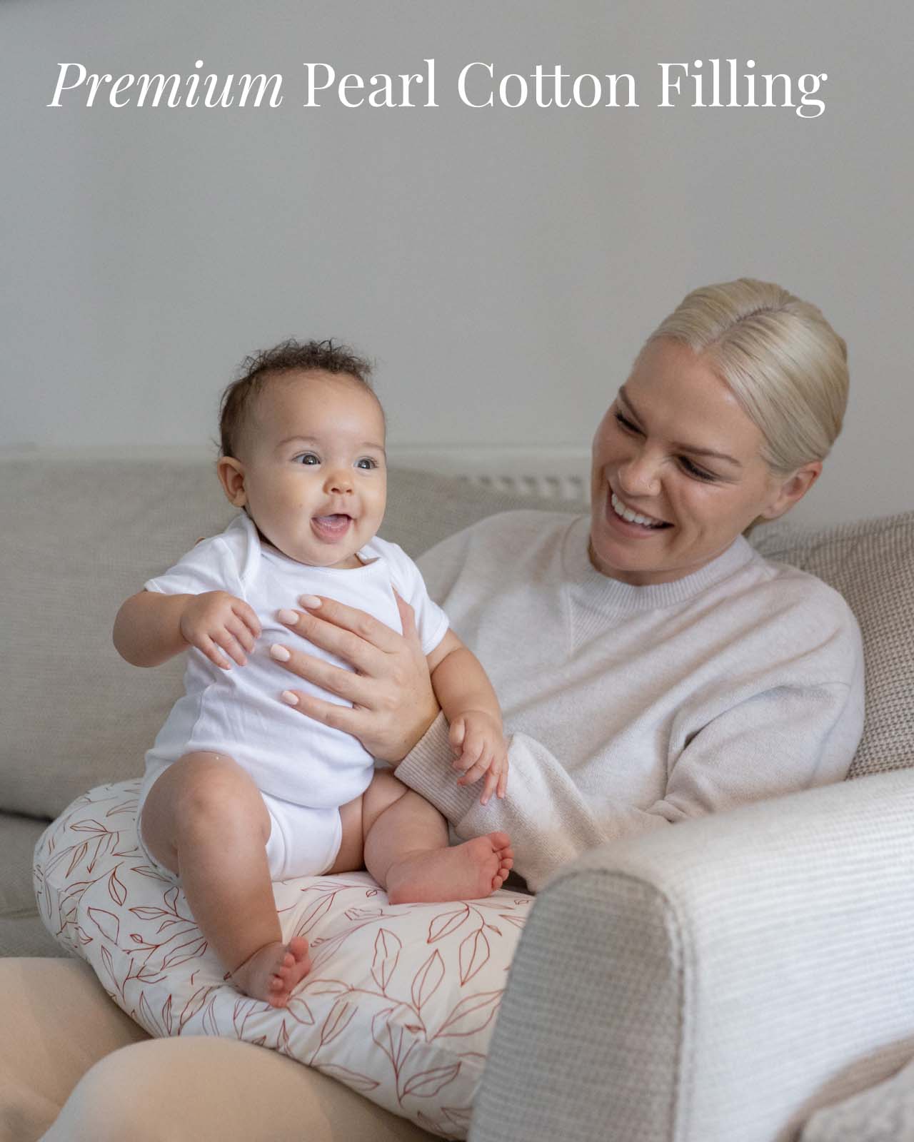 BABYGO® Orange Leaf Nursing Pillow - Image 6