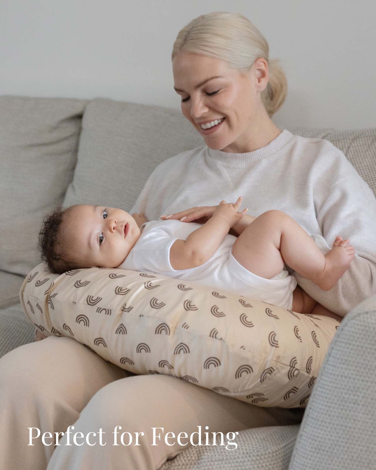 BABYGO® Rainbow Nursing Pillow - Image 3
