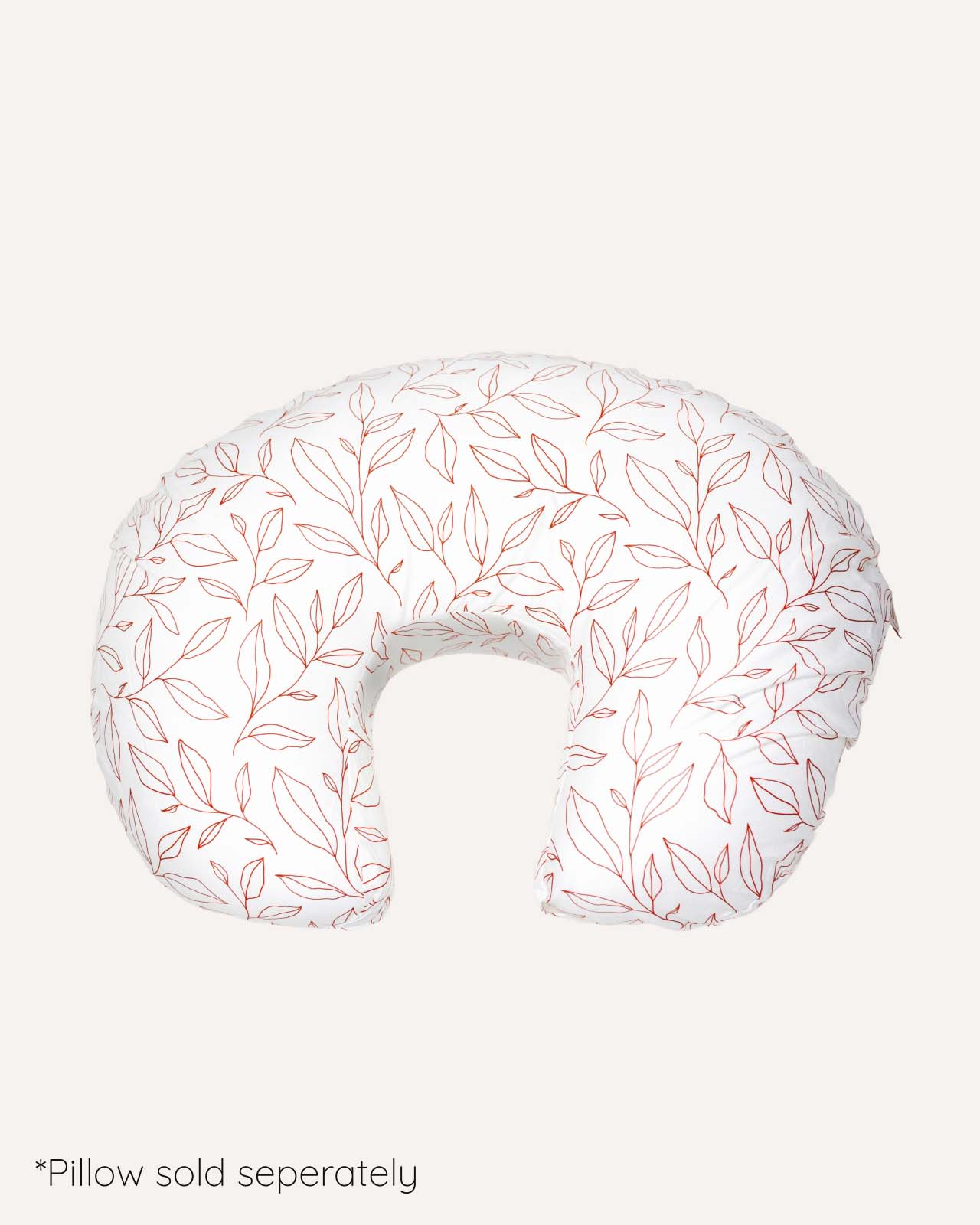 BABYGO® Orange Leaf Nursing Pillow Cover - Image 5