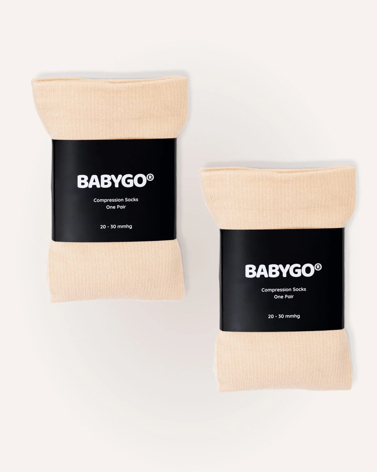 BABYGO® Pregnancy Compression Socks | Twin Pack