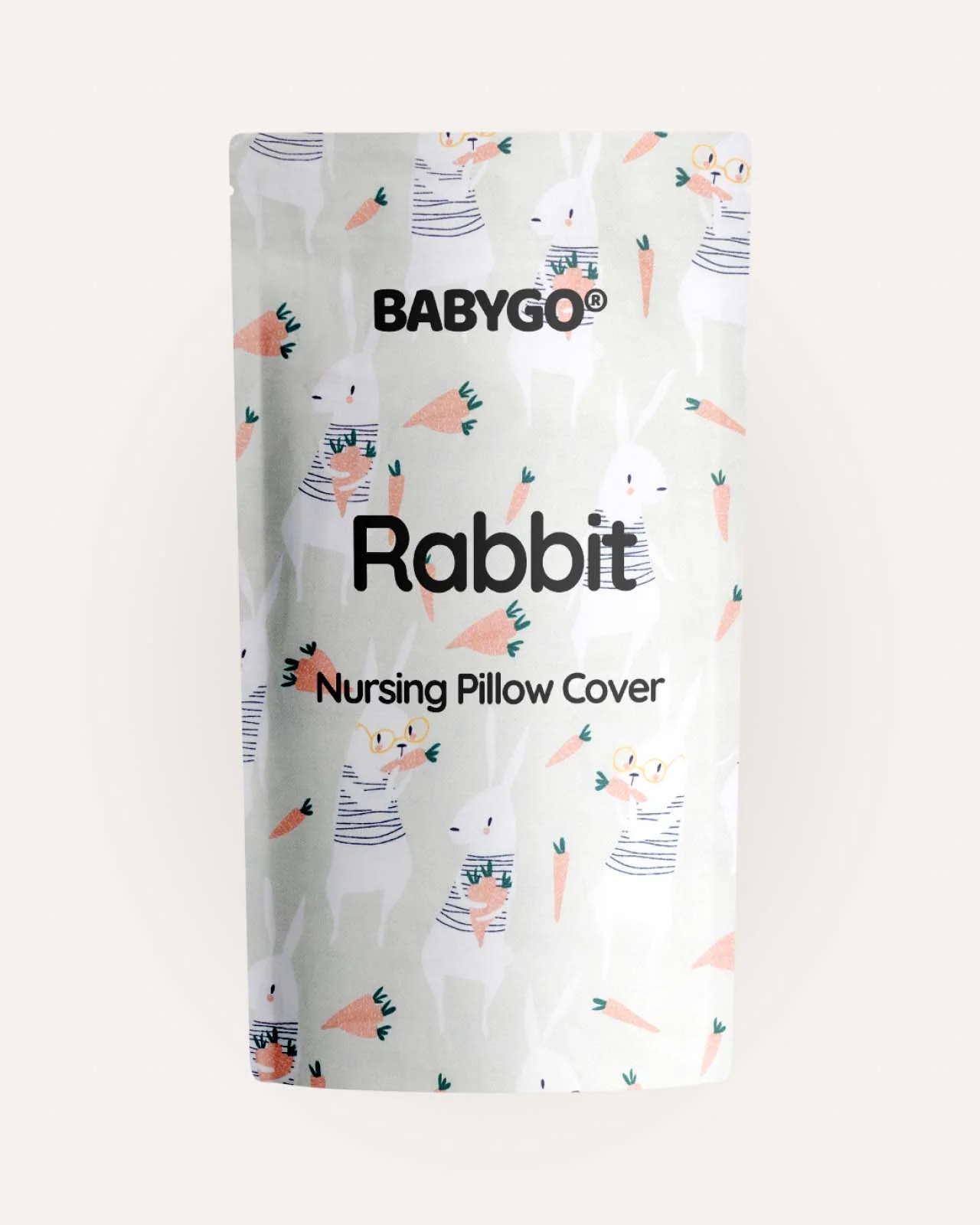 BABYGO® Rabbit Nursing Pillow Cover