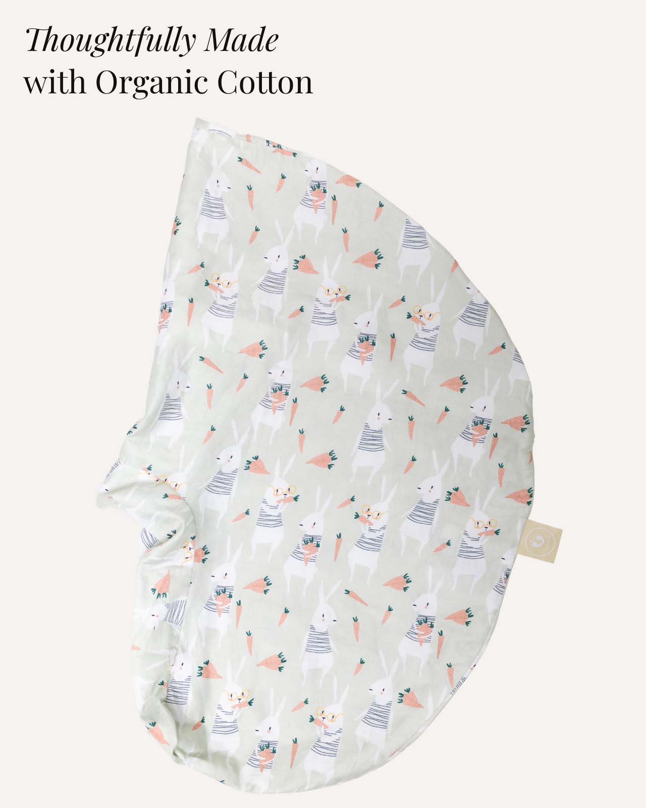 BABYGO® Rabbit Nursing Pillow Cover - Image 3