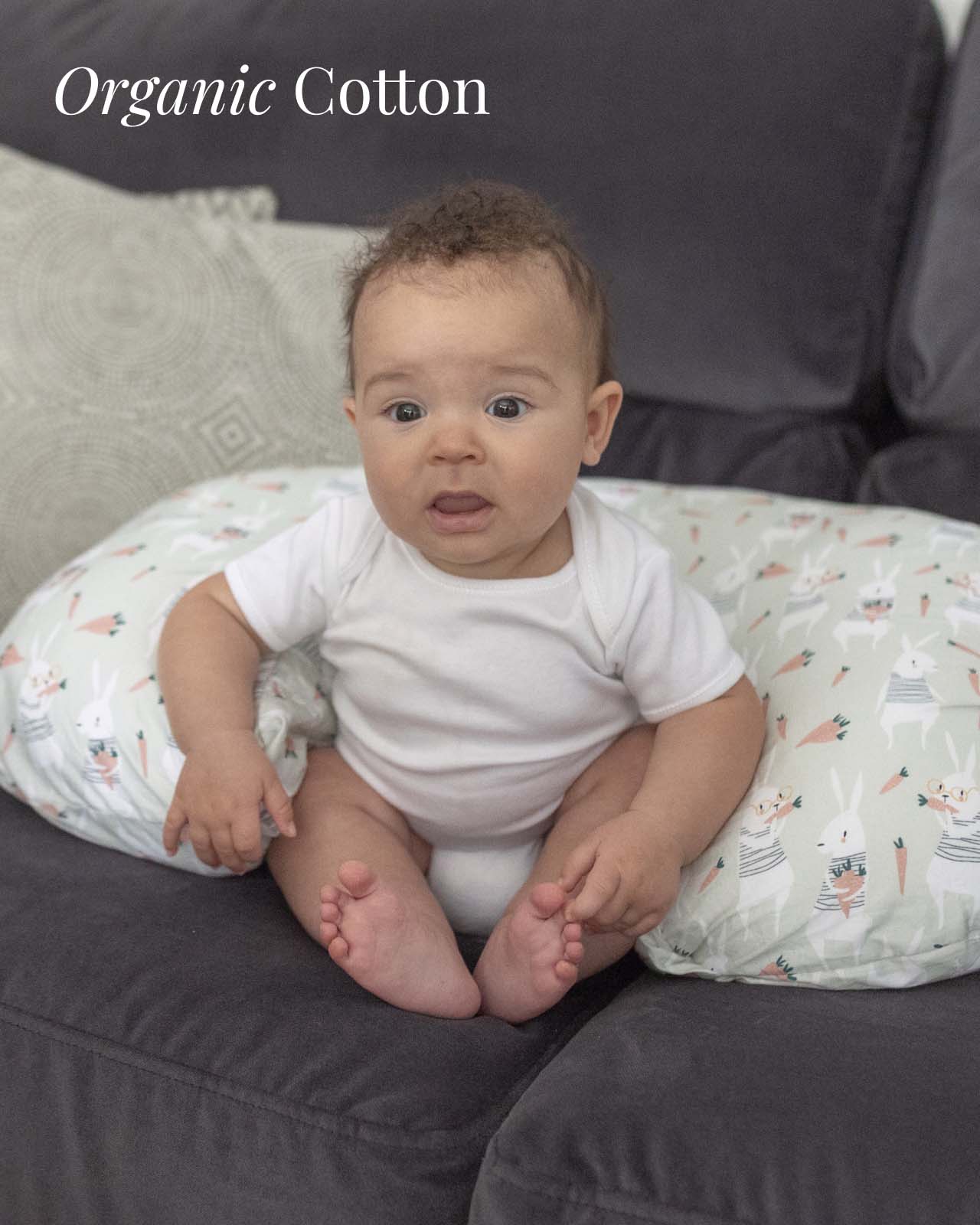 BABYGO® Rabbit Nursing Pillow No Box - Image 4