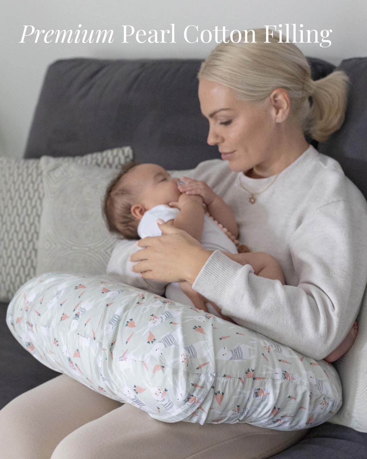 BABYGO® Rabbit Nursing Pillow No Box - Image 6