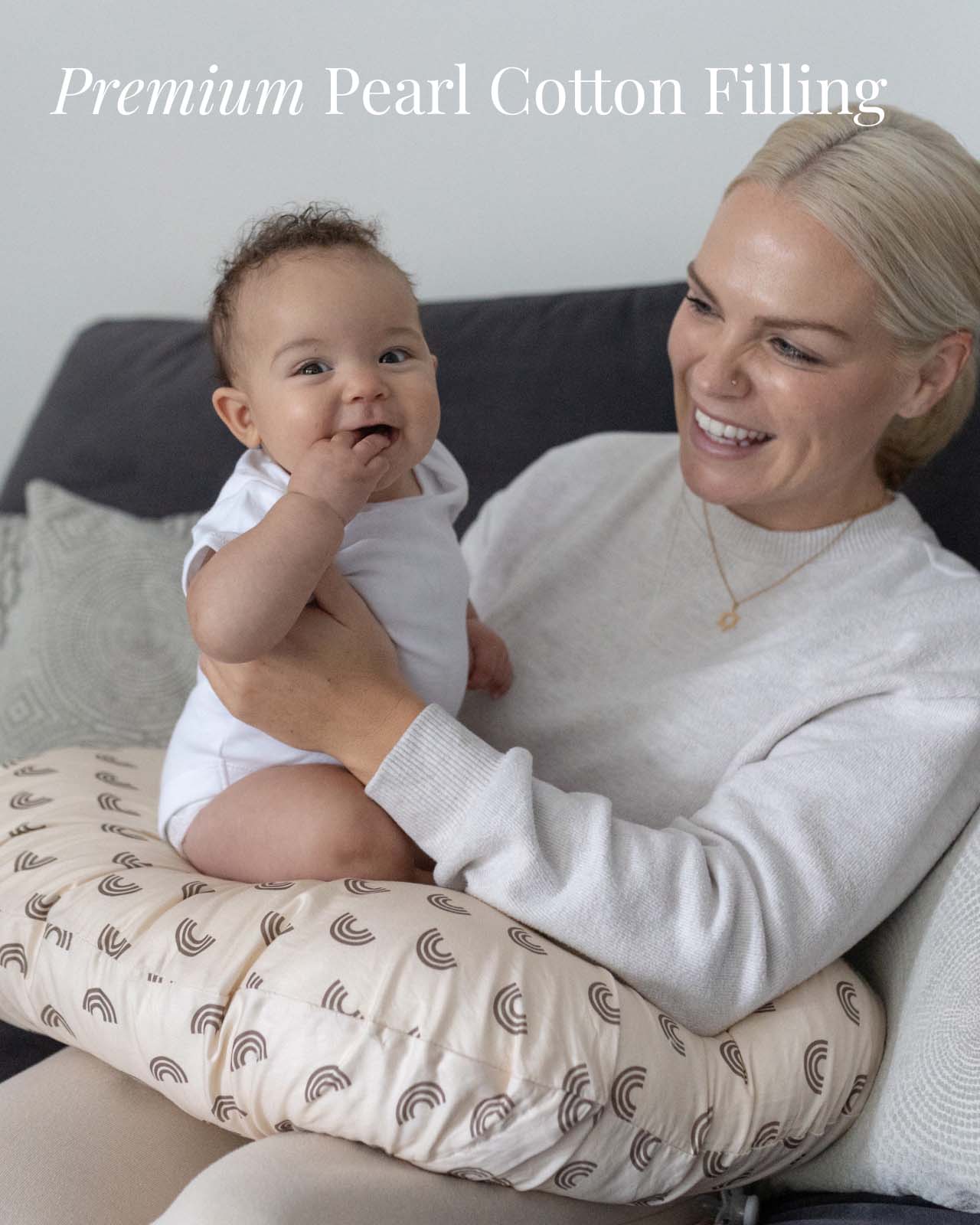BABYGO® Rainbow Nursing Pillow No Box - Image 6