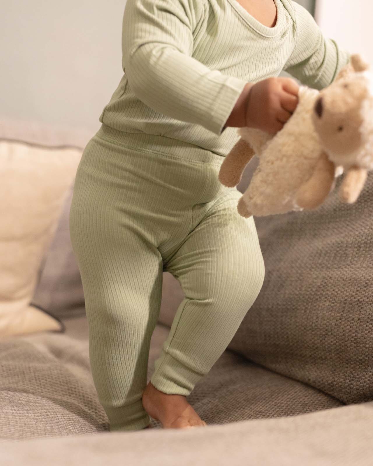 BABYGO® Ribbed Baby Leggings - Image 6