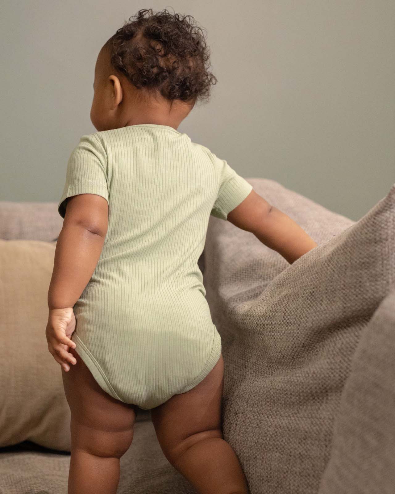 BABYGO® Short Sleeve Baby Bodysuit | 2 Pack - Image 5