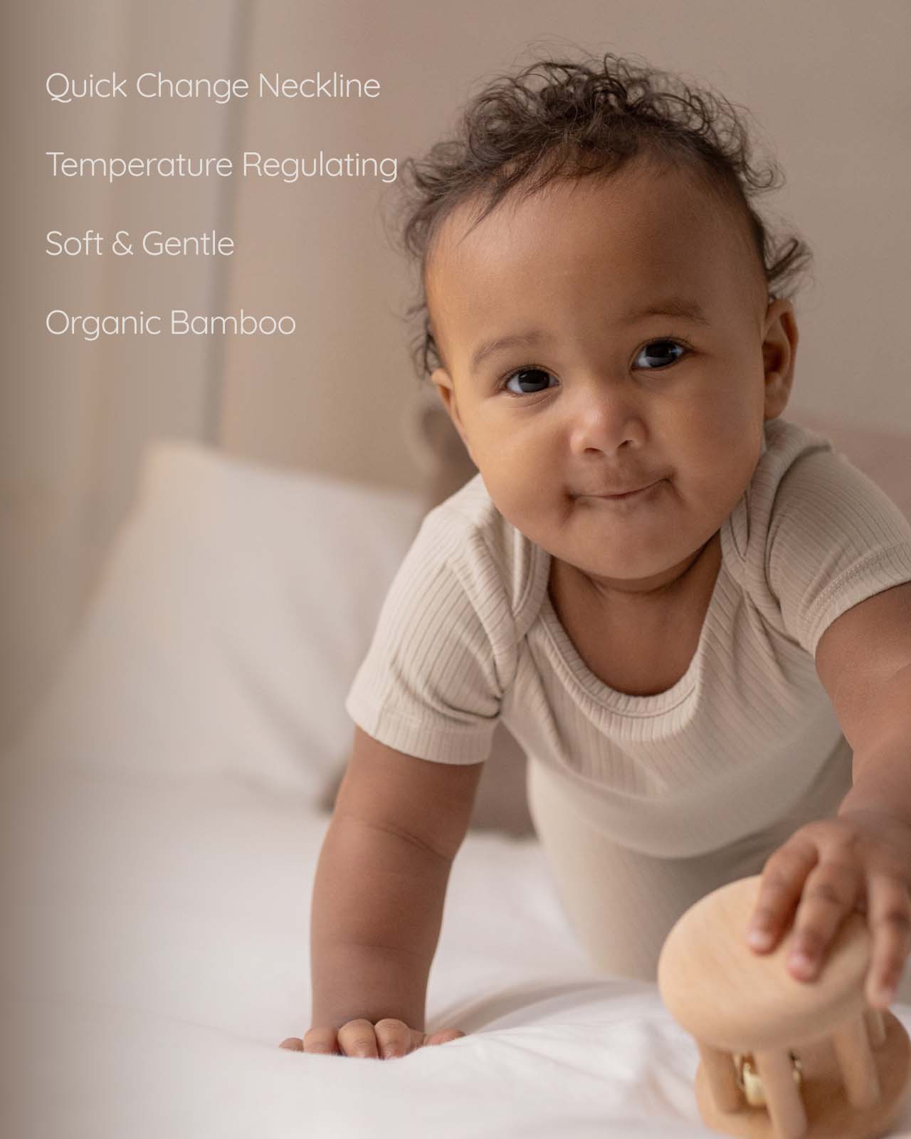 BABYGO® Short Sleeve Baby Bodysuit | 2 Pack - Image 2