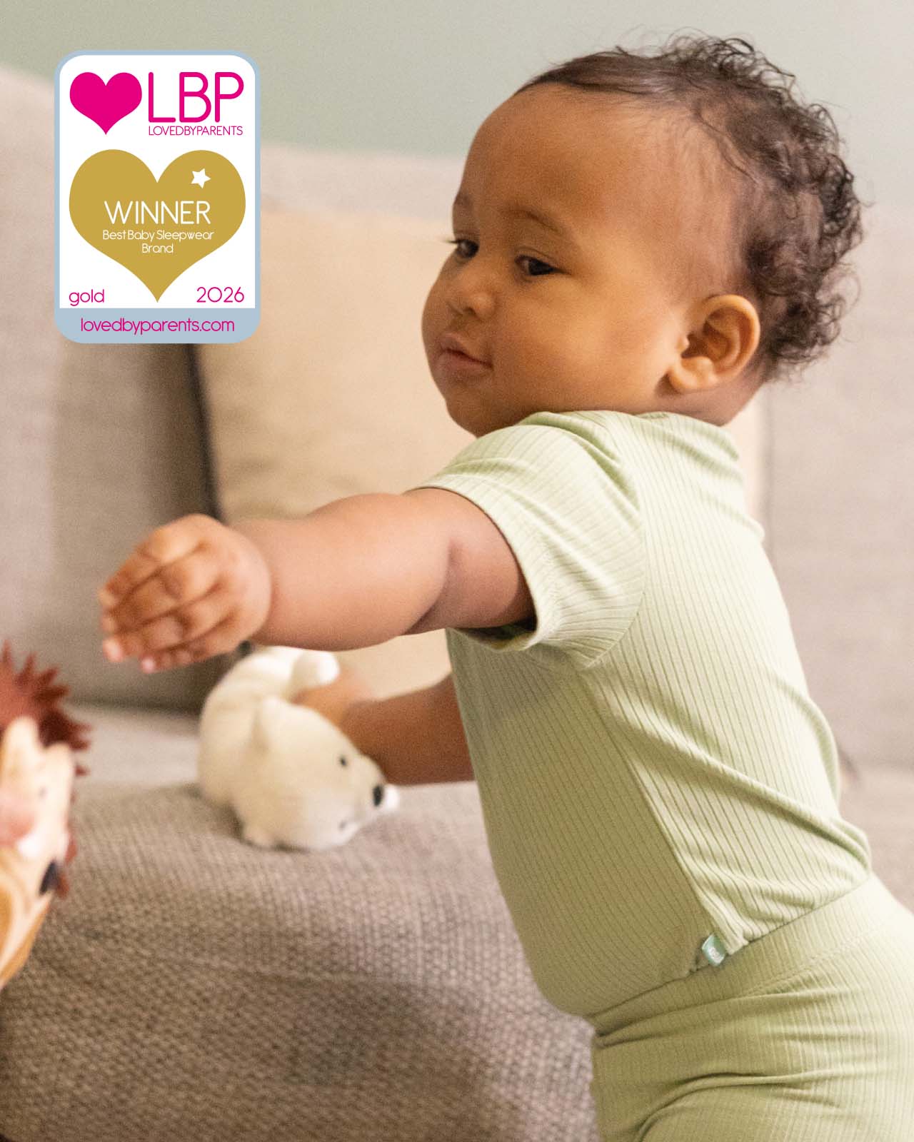 BABYGO® Short Sleeve Baby Bodysuit - Image 3