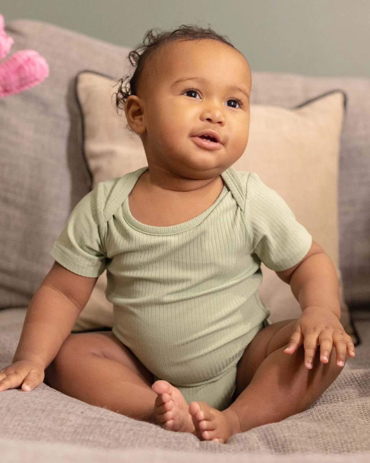 BABYGO® Short Sleeve Baby Bodysuit - Image 6