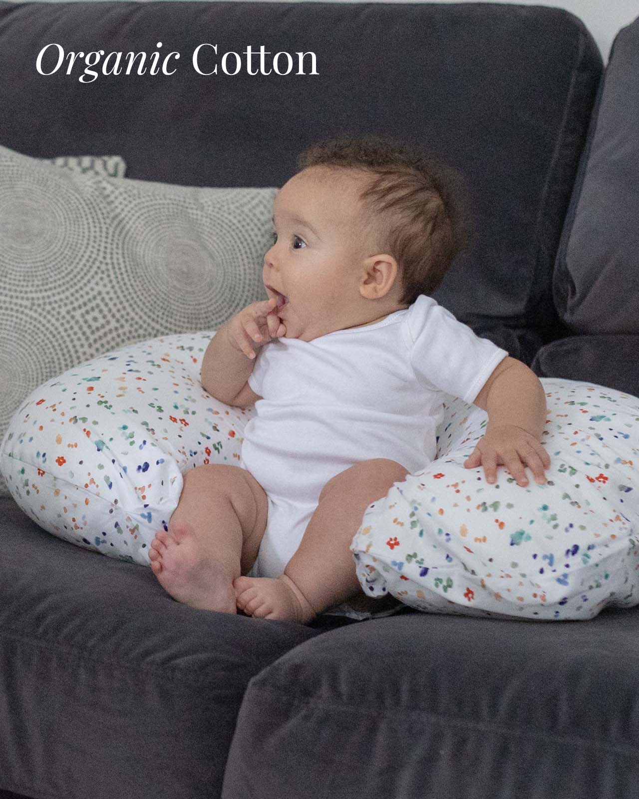 BABYGO® Splatter Nursing Pillow No Box - Image 4