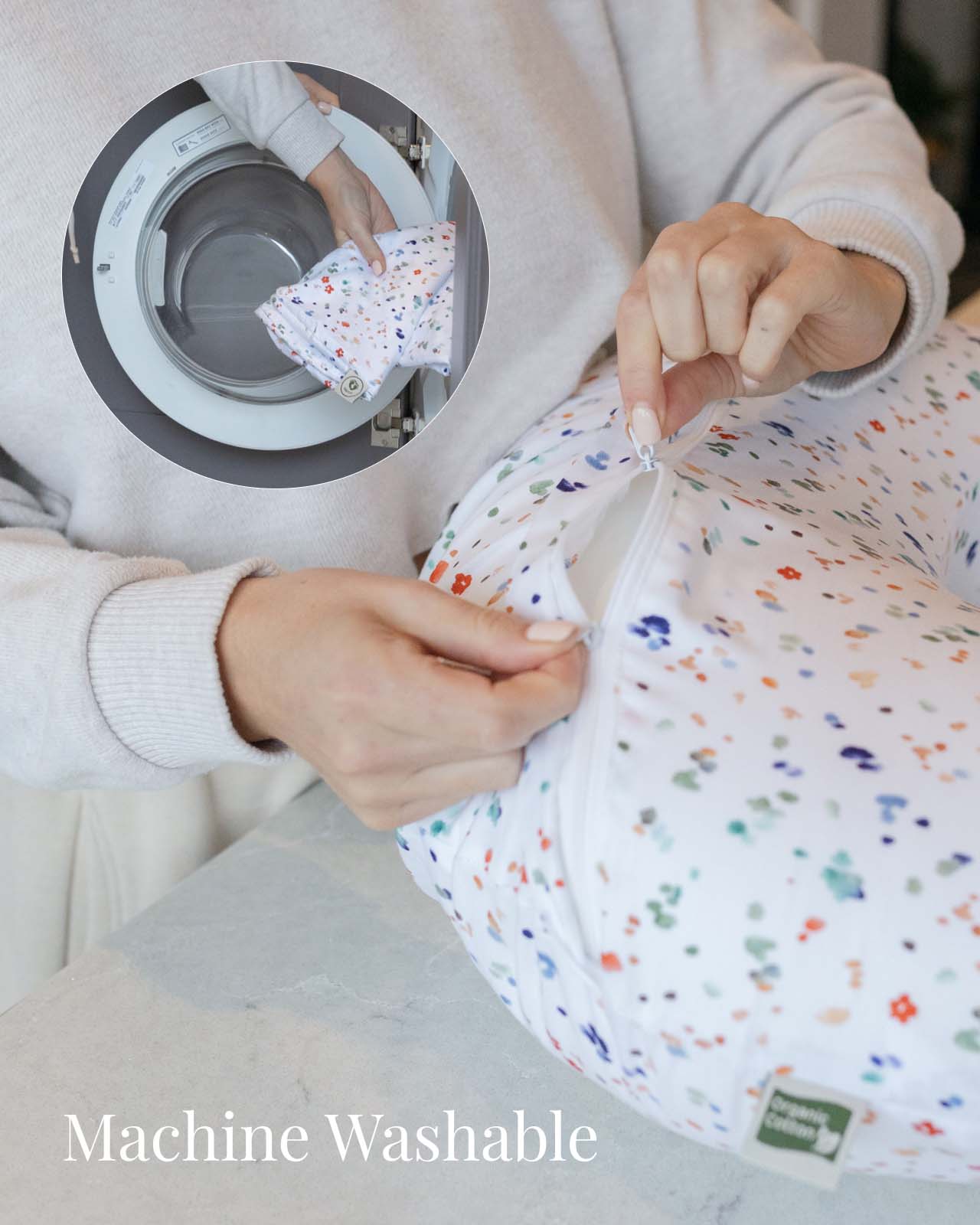 BABYGO® Splatter Nursing Pillow No Box - Image 5