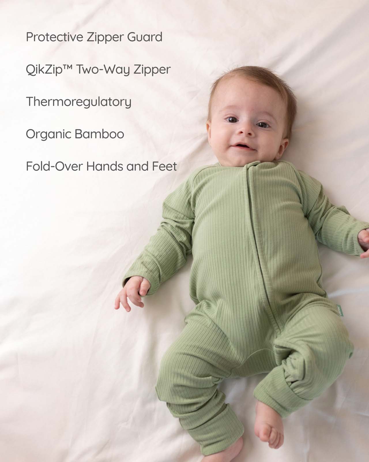 BABYGO® Zip Sleepsuit | 3 Pack - Image 2