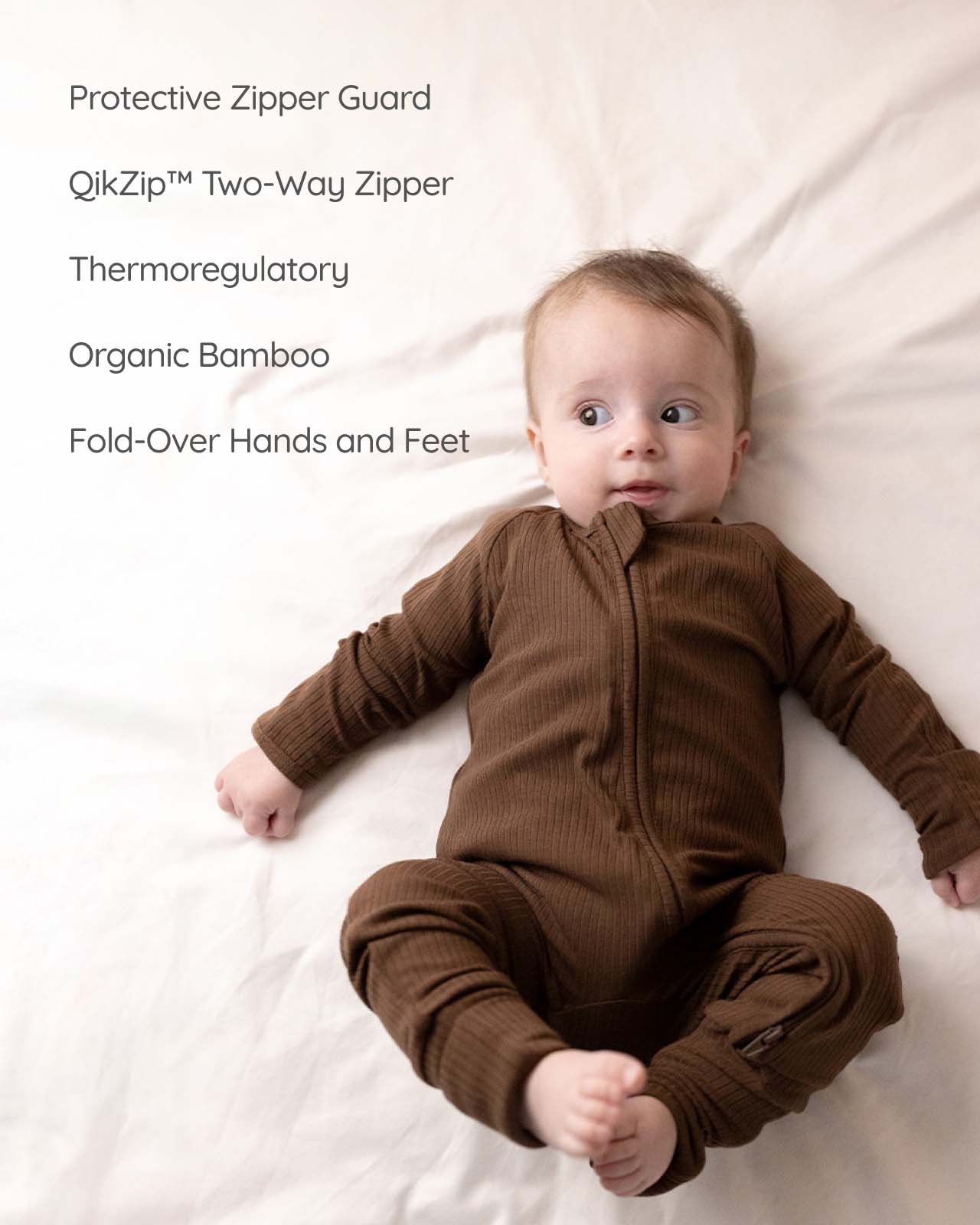 BABYGO® Zip Sleepsuit | 3 Pack - Image 2