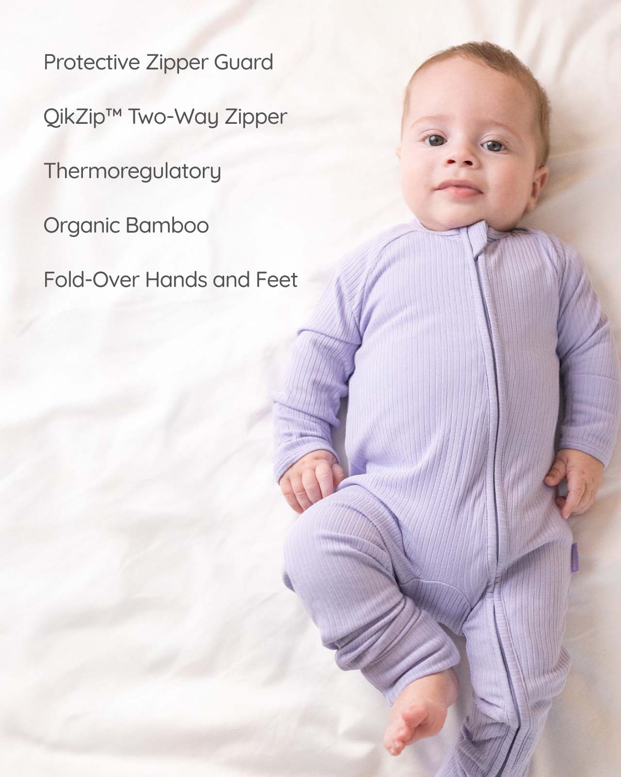 BABYGO® Zip Sleepsuit | 3 Pack - Image 2